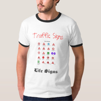 ROLIGT TRAFIKERA TECKEN T-SHIRT