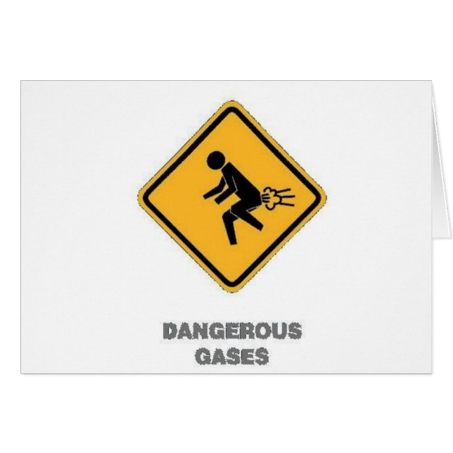 roligt trafikera undertecknar hälsningskort (Framsidan Horizontal)