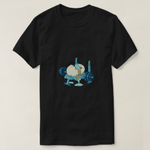 roligt trasig ägggym misslyckande t shirt