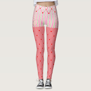 Roligt Trendig Kort Titta på hörnen Leggings