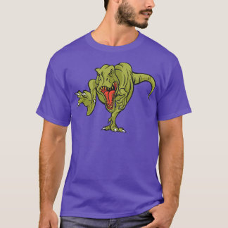 Roligt TRex Teckning T Shirt