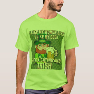 Roligt troll Meme för st patricks day T-shirt