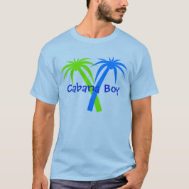 Roligt Tropical Handflatan Träd T-Shirt