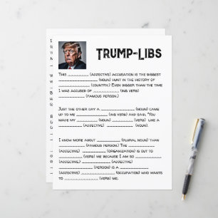 Roligt Trumplibbfyllning i tomrummet