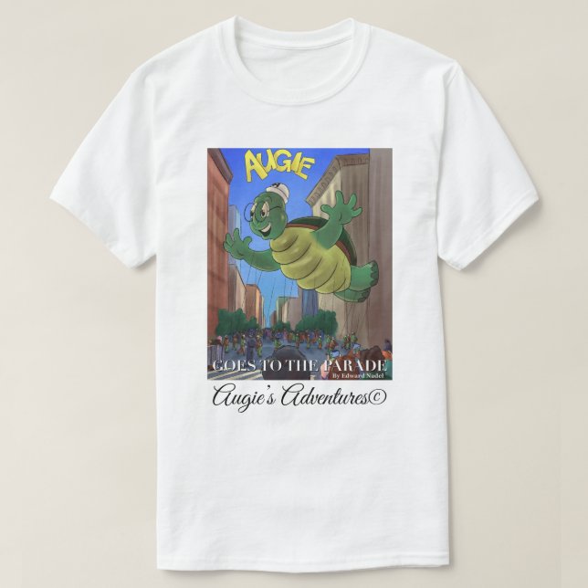 Roligt Turtle bomull T shirt (Design framsida)