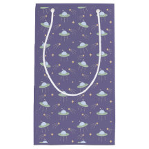 Roligt UFO Barns födelsedag Party Gift Bag