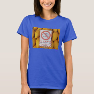 Roligt underteckna 'gör inte handlagmango tee shirt