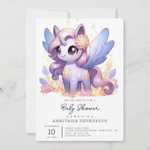 Roligt Unicorn Baby Shower