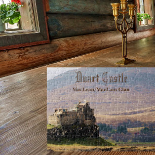 Roligt, Unik Scottish Maclean-Klans Duart Castle Pussel
