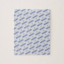 Roligt Upprepande Namn med stjärnblått och Grått