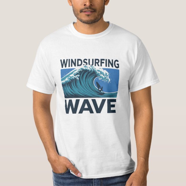 Roligt Utformning för Surfa Fläkt T Shirt (Framsida)