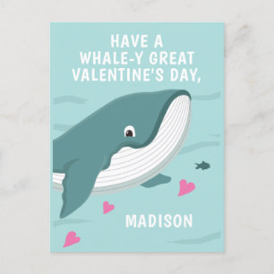 Roligt val anpassade Valentine Vykort