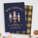 Roligt Välkommen till Nutcracker-julen Julkort<br><div class="desc">Skicka lite skratt den här säsongen med vårt "God jul från Nuthouse-kort"! Med tre snabba nötskal och din anpassningsbar-familj namn är det perfektens roligt och festliga väg till  helgdag!</div>