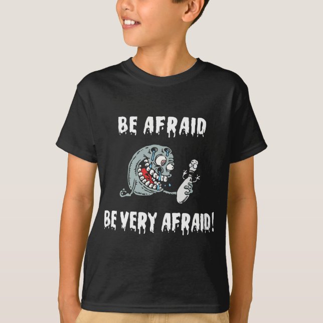 Roligt var den rädda bowlingen t-shirt (Framsida)