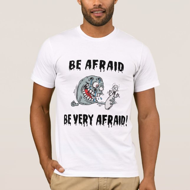Roligt var den rädda bowlingen tee shirt (Framsida)