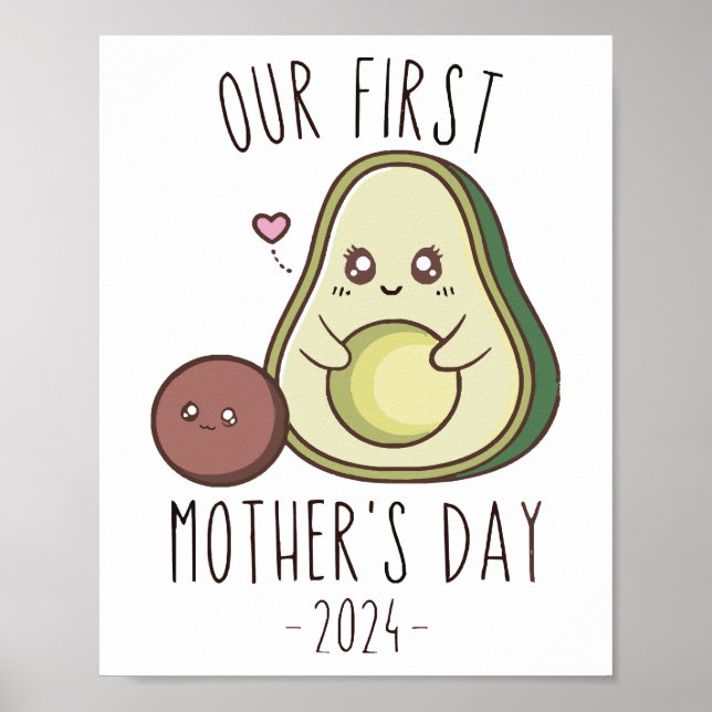 Roligt Vår Första Mors Dag  Poster (Framsidan)