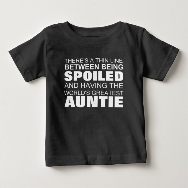 roligt världsmästare Auntie T Shirt (Framsida)