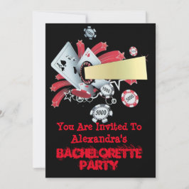 Roligt Vegas poker casino chip bachelorette Inbjudningar