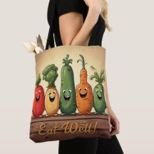 Roligt Vegetables Återanvändbara Livsmedel Shoppin