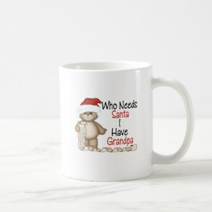 Roligt vem behöver den Santa morfadern Kaffemugg