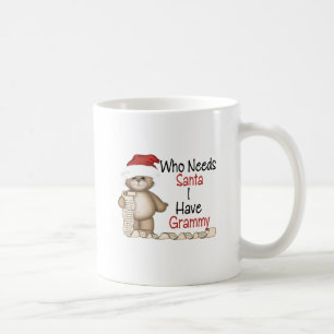 Roligt vem behöver Santa Grammy Kaffemugg