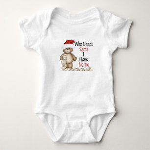 Roligt vem behöver Santa Nonno T Shirt