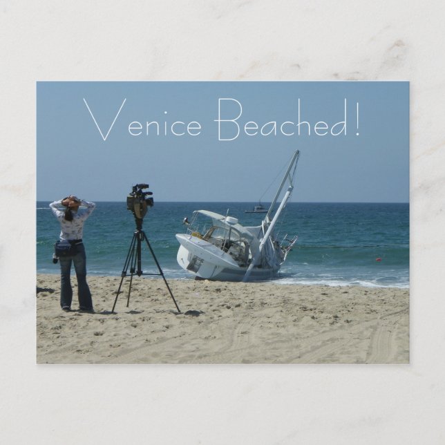 Roligt Venice Beach-vykort! Vykort (Framsida)