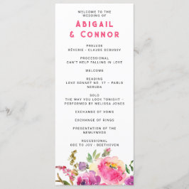 Roligt Vibrant Violet Fuchsia Blommigt Program