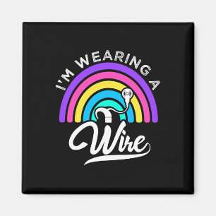 Roligt vid hörsel Försämrad medvetenhet om Dövet Magnet
