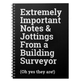 Roligt Viktig Byggnad Anteckningsbok