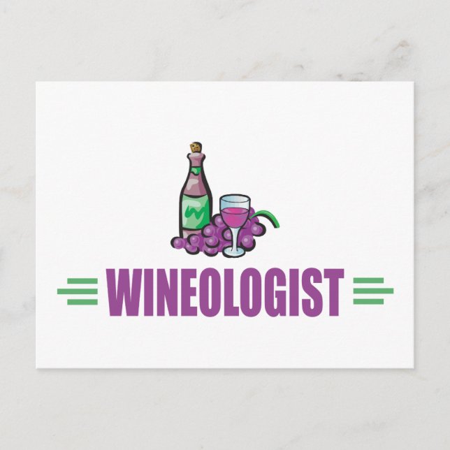 Roligt Vin Vykort (Framsida)