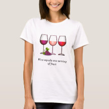 Roligt Vin Womans T-Shirt