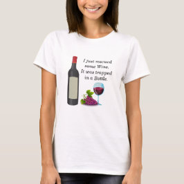 Roligt Vin Womans T-Shirt