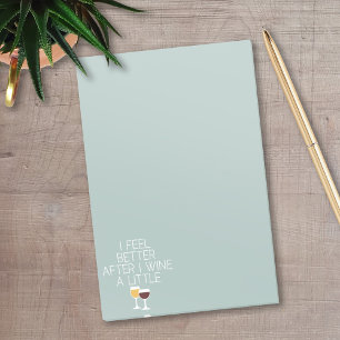 Roligt vincitationstecken - bättre post-it block