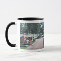 Roligt Vintage Florida Trailer Park