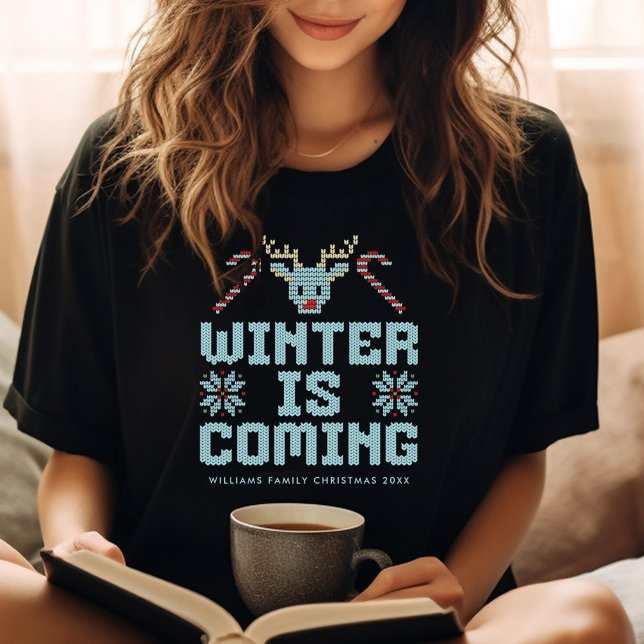 Roligt Vintern kommer att bli klar T Shirt (Skapare uppladdad)
