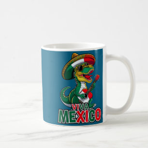 Roligt viva mexico barn cinco de mayo dans mexikan kaffemugg