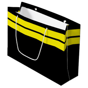 Roligt Vivid Gult Rand överst Tävla på fetstilt sv