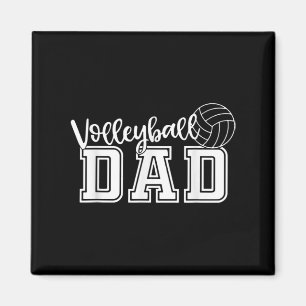 Roligt Volleyball Pappa Volleyball Far Player Älsk Magnet