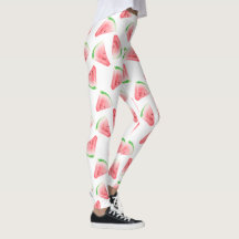 Roligt Watermelon Mönster-allt-over-Print Leggings