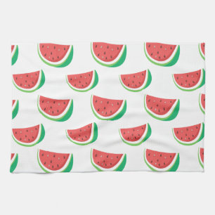 Roligt Watermelon Mönster Kökshandduk
