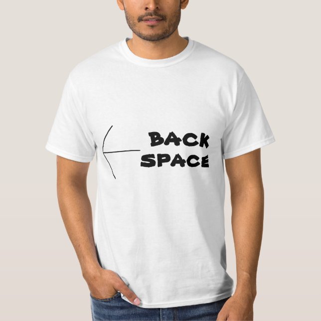 Roligt Webben Lingo BACK RACE Tee n Shirts (Framsida)
