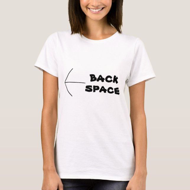 Roligt Webben Lingo BACK RACE Tee n Shirts (Framsida)