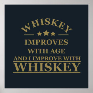 roligt whisky poster