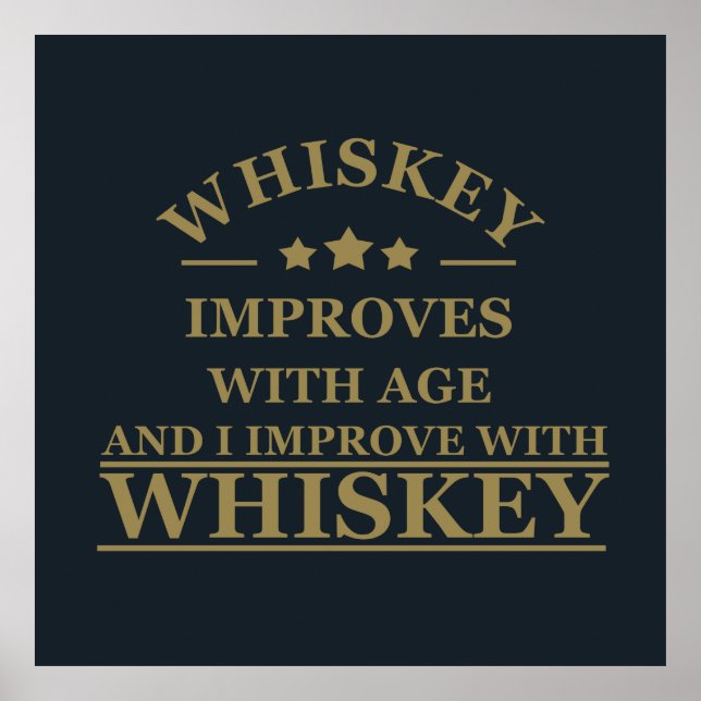 roligt whisky poster (Framsidan)