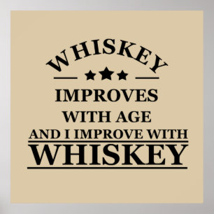 roligt whisky poster