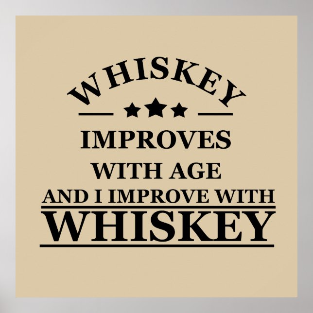 roligt whisky poster (Framsidan)
