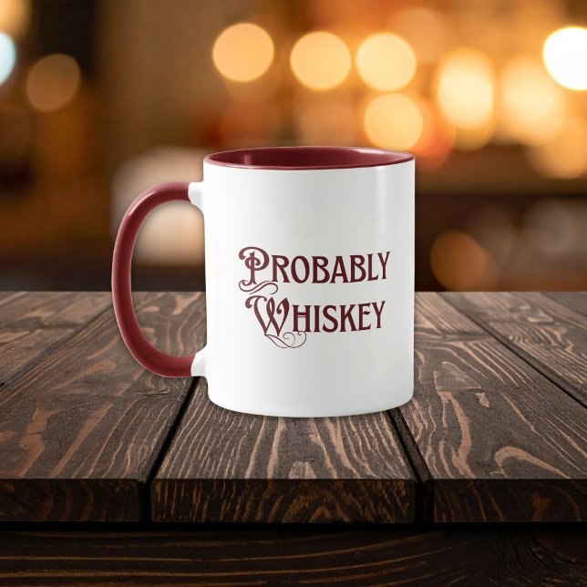 Roligt whisky Scotch Bourbon Mugg (Skapare uppladdad)