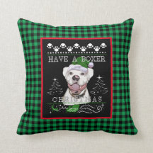 Roligt White Boxer-Hund