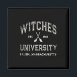 Roligt Wiccan Witches Universiteten Salem Machuset Magnet<br><div class="desc">Roligt Wiccan Witches Universiteten Salem Machusetts Witch</div>